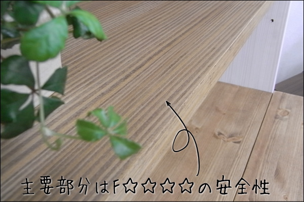 かわいい親子の共用デスク