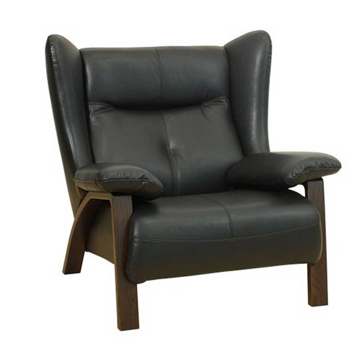 幅90センチ1人掛け（一人用）ソファー「ホルン」は、ゆったりと一人で座れます