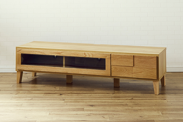 ボニー　１５０テレビボード（ホワイトオーク）