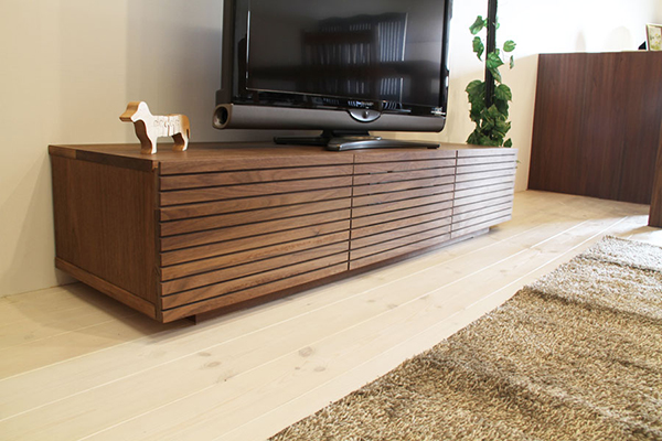シャルール 150テレビボード(ウォールナット)