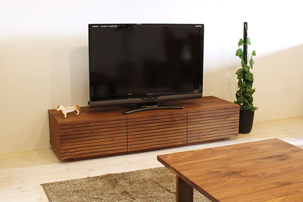 シャルール 150テレビボード(ウォールナット)