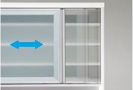 閉まるときだけでなく開く時も衝撃を和らげる