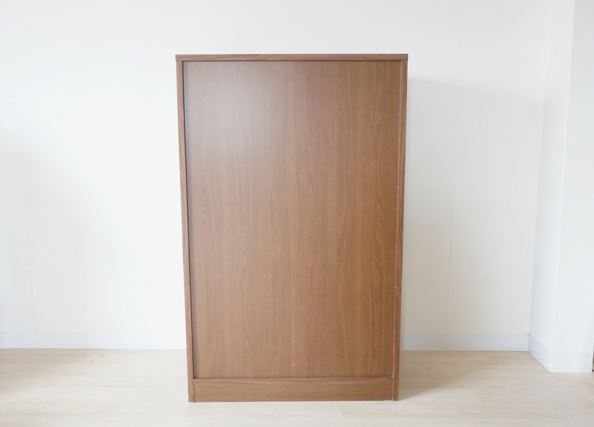 背面化粧で間仕切りにも