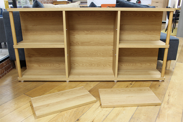 プラエ　150ソファバックシェルフ