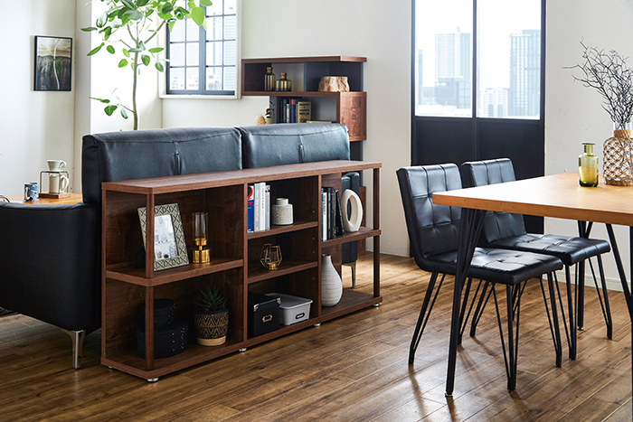 プラエ　150ソファバックシェルフ