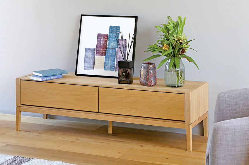 薄い天板デザイン