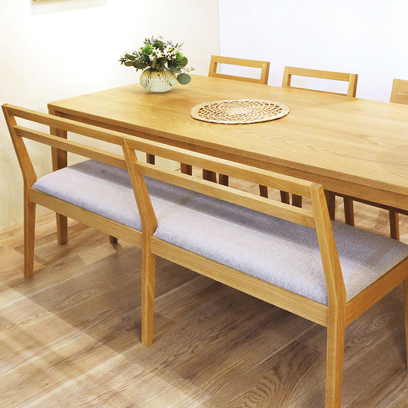 プレーン　ベンチ（ホワイトオーク）