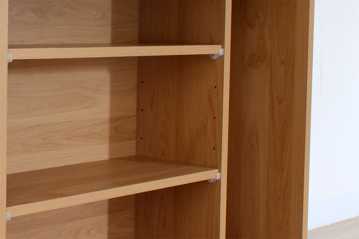 高さ調整可能な可動棚