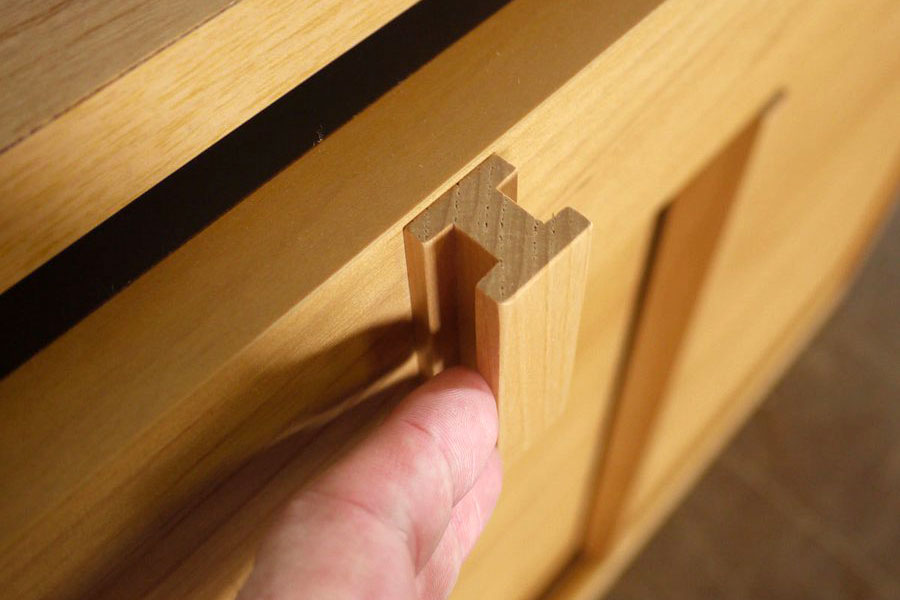 おしゃれな無垢取っ手