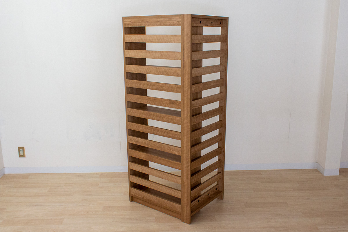 背面も見栄えが良いように化粧仕上げ