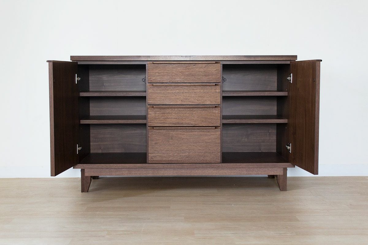 【レガストック川崎本店】大川家具 ソフィーウォールナット119 カウンターボード 北欧スタイル 天然木 W118.5×D46×H87.3 発送要確認】大川家具 ソフィーウォールナット119 カウンターボード