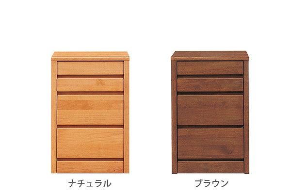 幅45 奥行45 高さ68】tiara（ﾃｨｱﾗ） 45-4段スリムチェスト | 大川家具