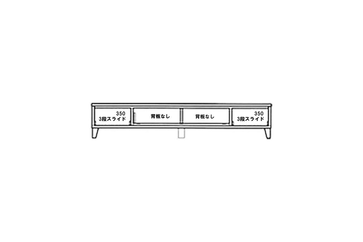 日本製】【大川家具】幅180テレビボード「バジル」ウォールナットは