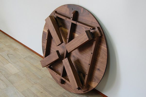 幅90 奥行90 高さ34】RT無垢ちゃぶ台90 サイズ変更可能 | 大川家具