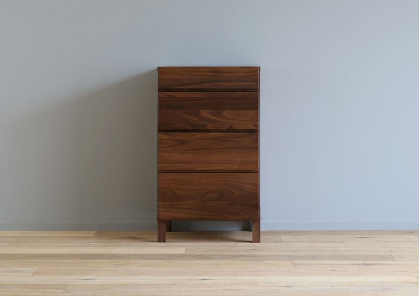 レッチェ80サイドチェスト（ウォールナット） | 大川家具ドットコム通販