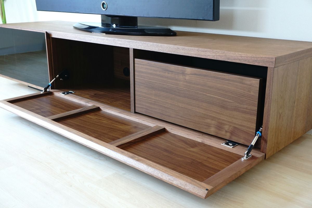 スパーク180テレビボード ウォールナット | 大川家具ドットコム通販