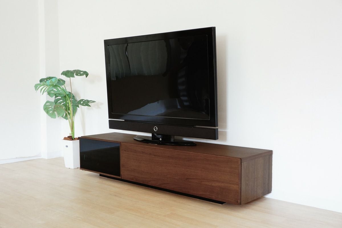 スパーク180テレビボード ウォールナット | 大川家具ドットコム通販