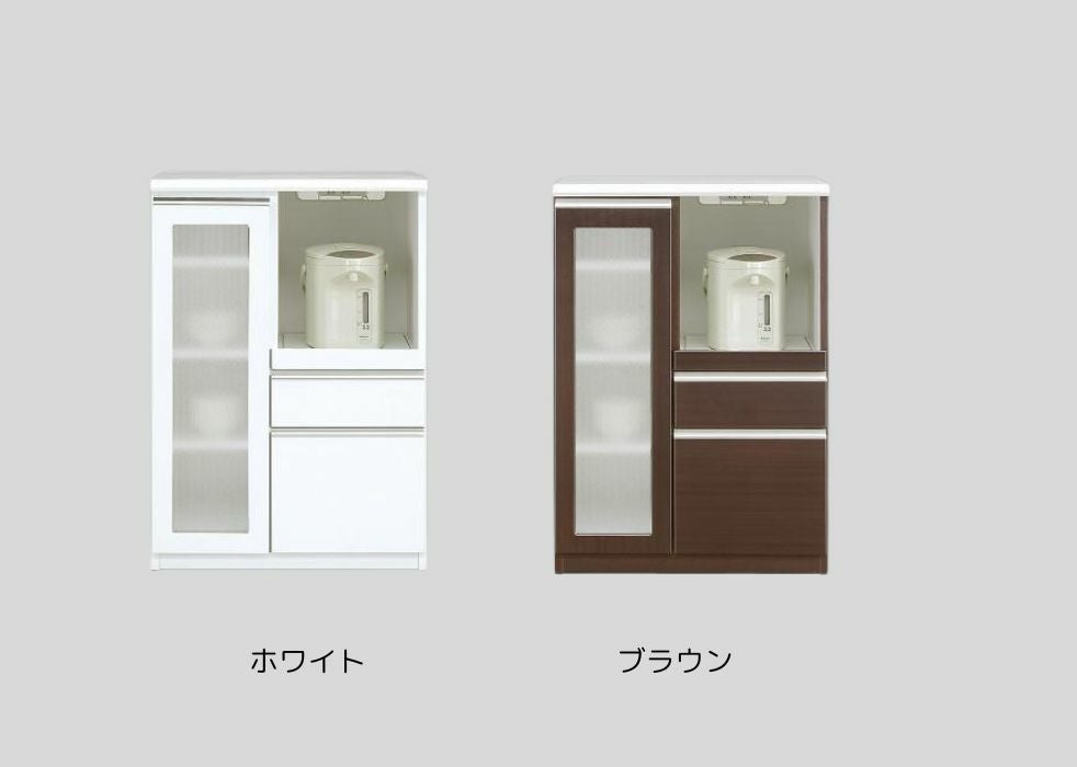 【リサイクルサービス八光】幅69㎝　大川家具　ニース　70レンジボード(A) リサイクルサービス八光】幅69㎝ 大川家具 ニース 70レンジボード(A