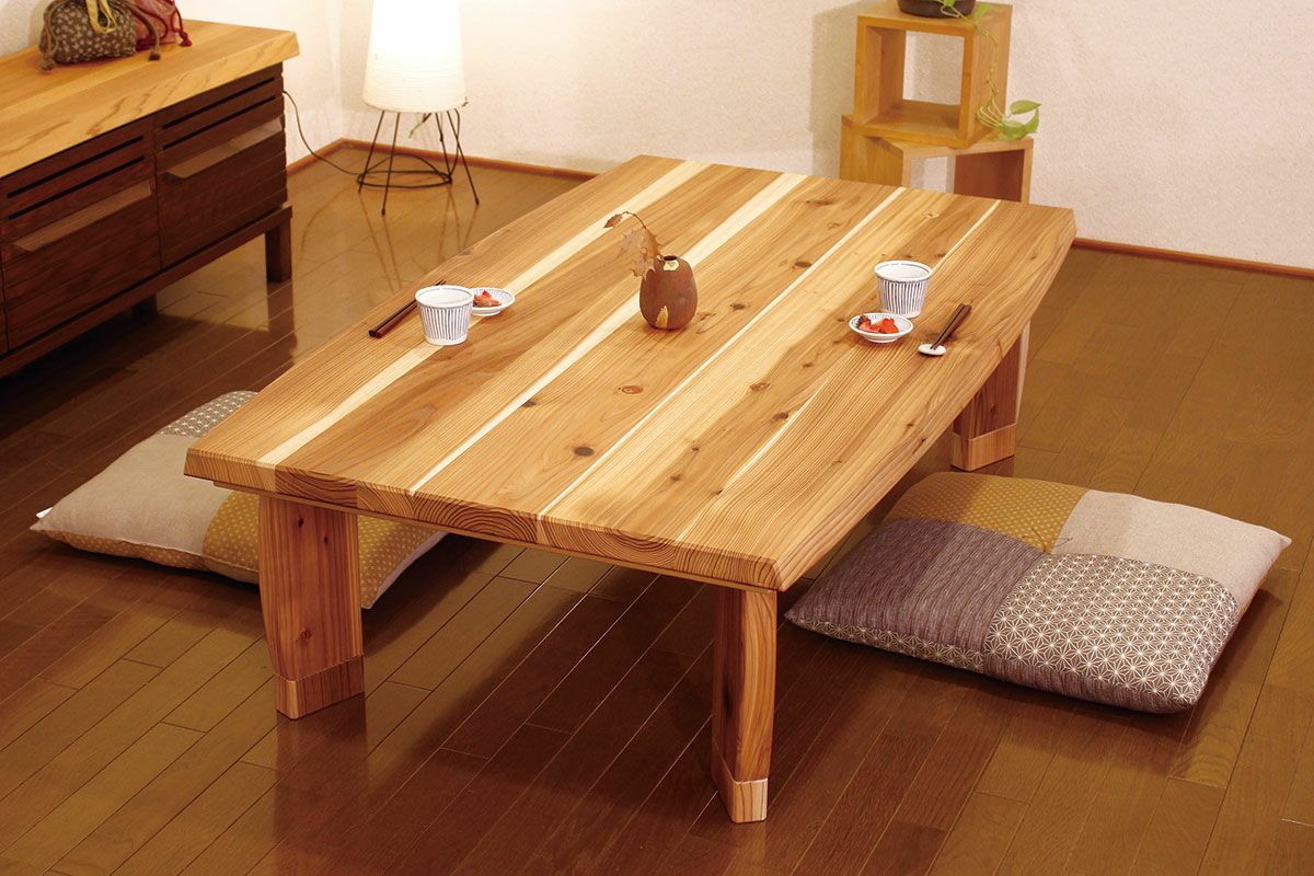 幅135 奥行85 高さ42】杉菜 135 こたつテーブル | 大川家具ドットコム通販