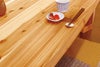 天板は杉材の無垢集成材