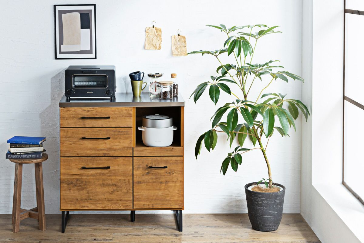 ステンレス天板キッチンカウンターフィオーレ85cm幅