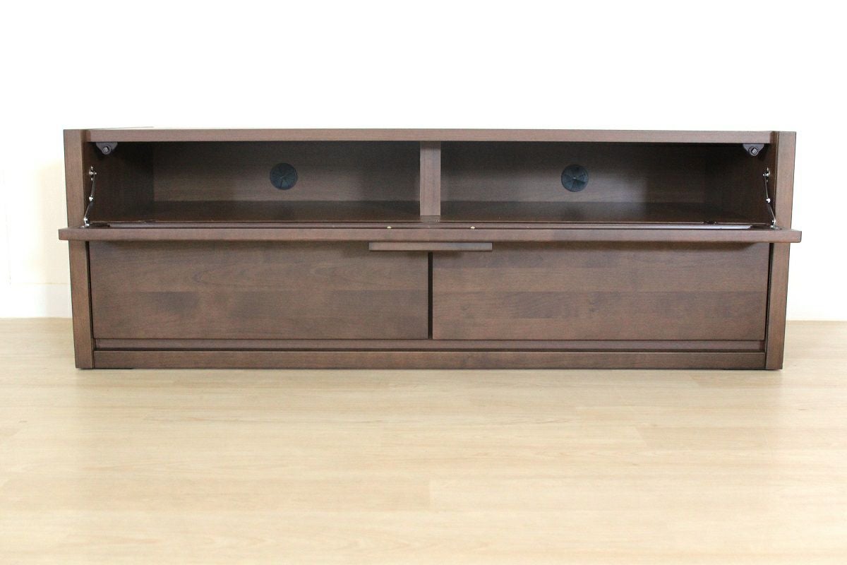 スカーレットテレビボードブラウン色