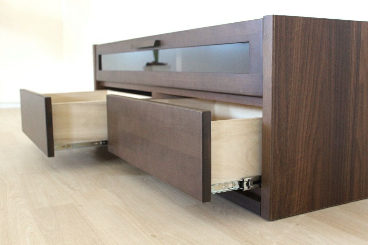 スカーレットテレビボードブラウン色