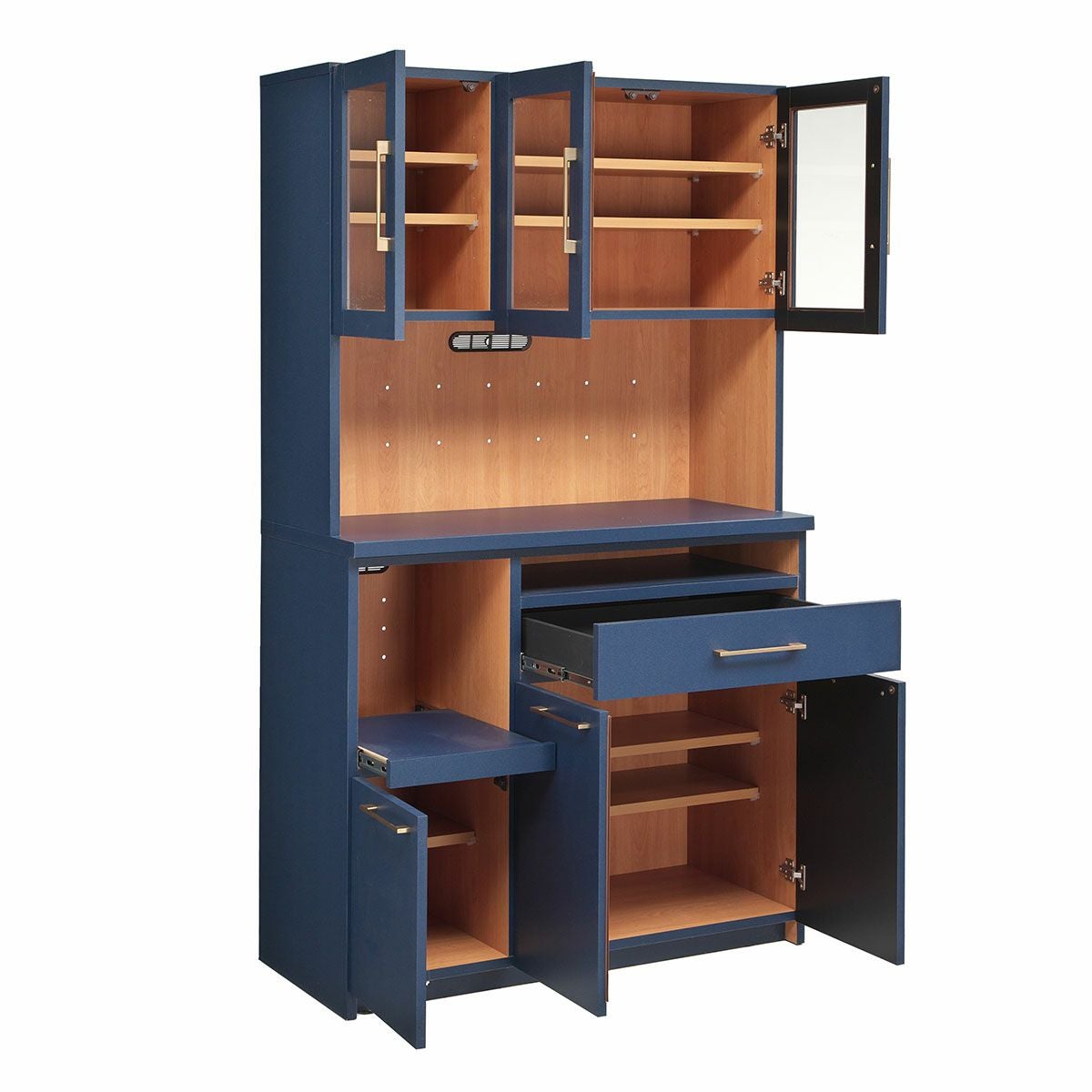 キッチンボード　大川家具 アズール105オープンボード | 大川家具ドットコム通販